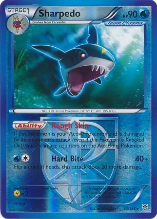 Sharpedo, catalogue front