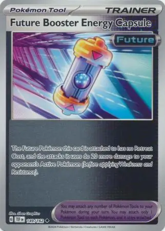 Future Booster Energy Capsule, catalogue front