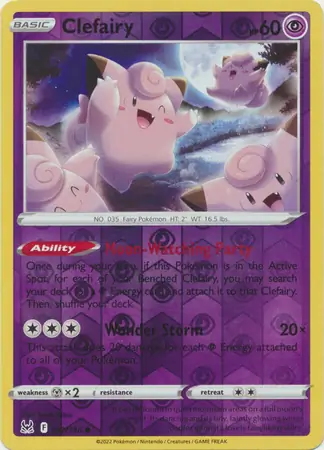 Clefairy, catalogue front