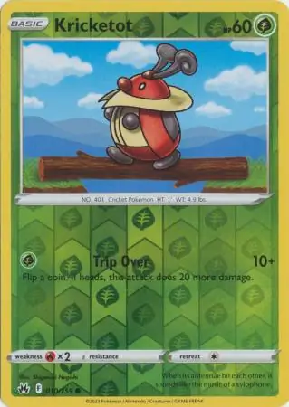 Kricketot, catalogue front