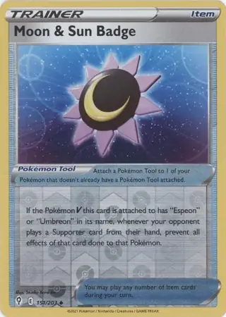 Moon & Sun Badge, catalogue front