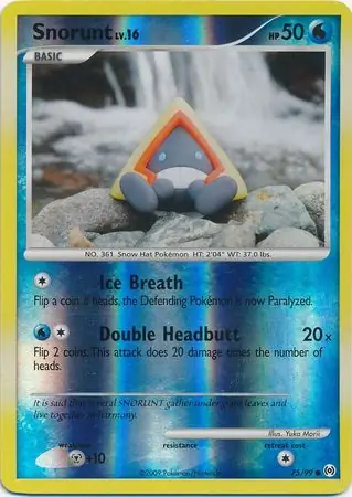 Snorunt, catalogue front