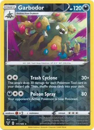 Garbodor, catalogue front
