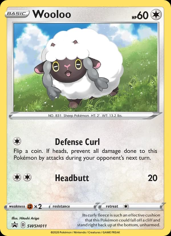 Wooloo, catalogue front