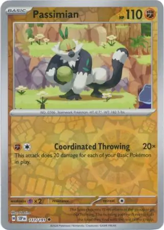 Passimian, catalogue front