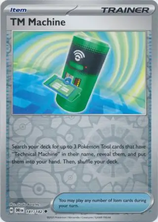 TM Machine, catalogue front