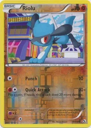 Riolu, catalogue front