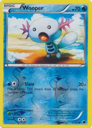 Wooper, catalogue front