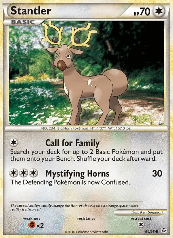 Stantler, catalogue front