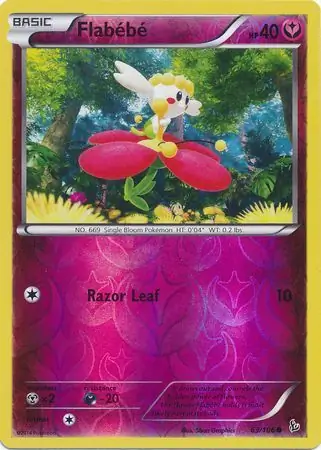 Flabébé, catalogue front