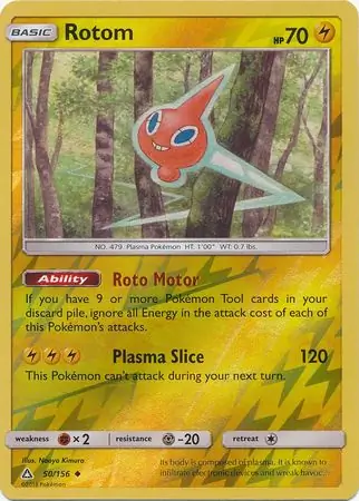 Rotom, catalogue front
