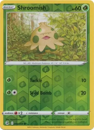 Shroomish, catalogue front