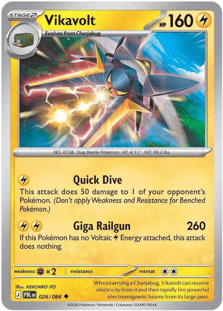 Vikavolt, catalogue front