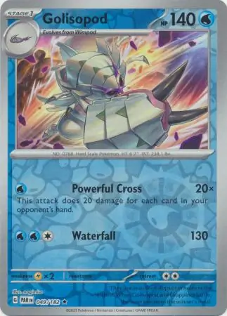 Golisopod, catalogue front