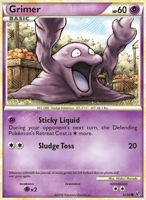 Grimer, catalogue front