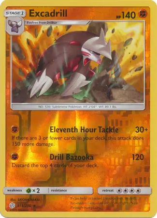 Excadrill, catalogue front