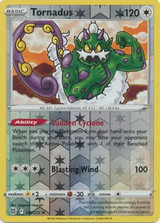 Tornadus, catalogue front