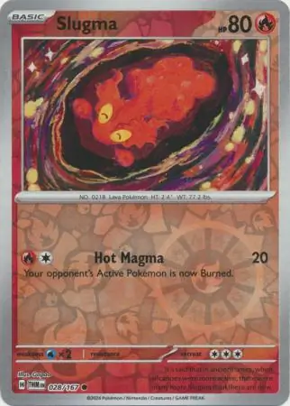 Slugma, catalogue front
