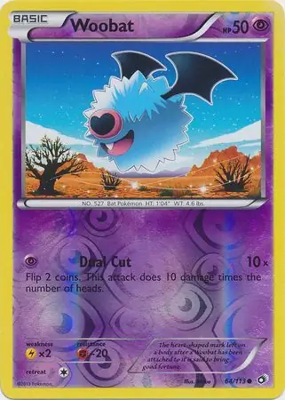Woobat, catalogue front