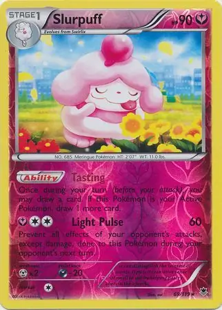 Slurpuff, catalogue front