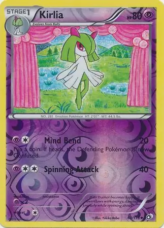 Kirlia, catalogue front