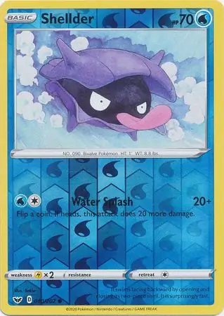 Shellder, catalogue front