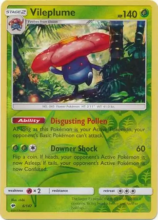 Vileplume, catalogue front