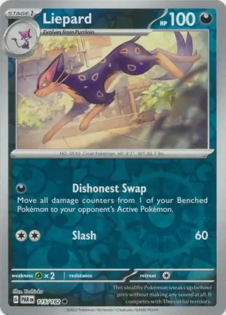 Liepard, catalogue front