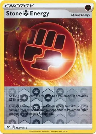 Stone Fighting Energy, catalogue front
