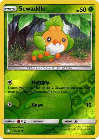 Sewaddle, catalogue front