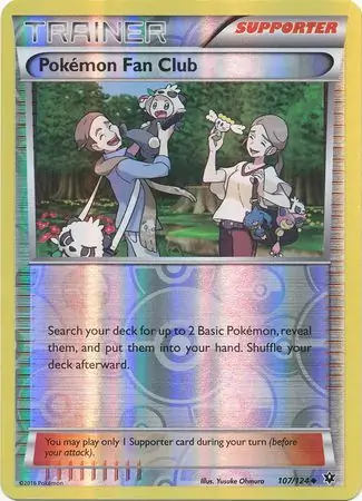 Pokémon Fan Club, catalogue front