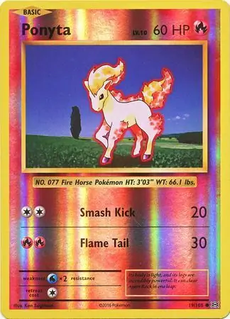Ponyta, catalogue front