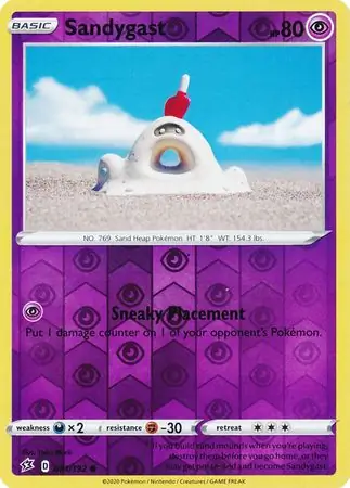 Sandygast, catalogue front