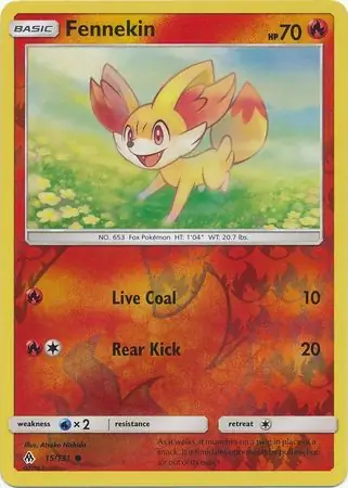 Fennekin, catalogue front