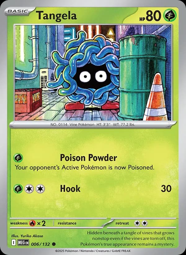 Tangela, catalogue front