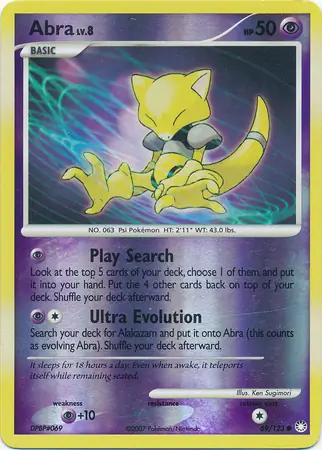Abra, catalogue front