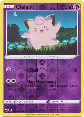 Clefairy, catalogue front