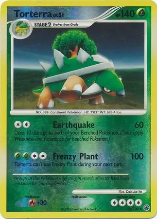 Torterra, catalogue front