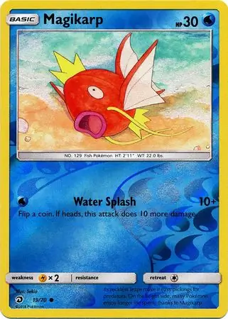 Magikarp, catalogue front
