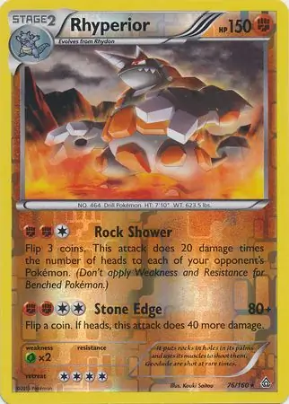 Rhyperior, catalogue front
