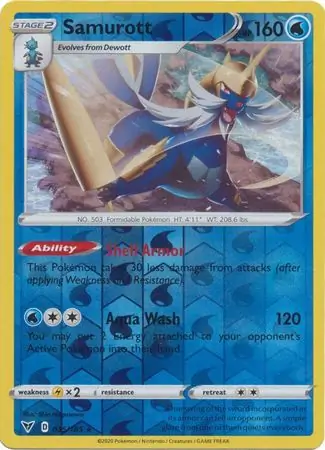 Samurott, catalogue front