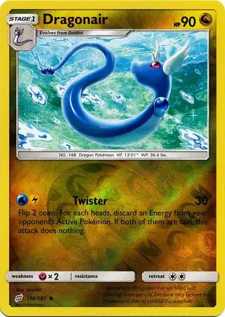 Dragonair, catalogue front