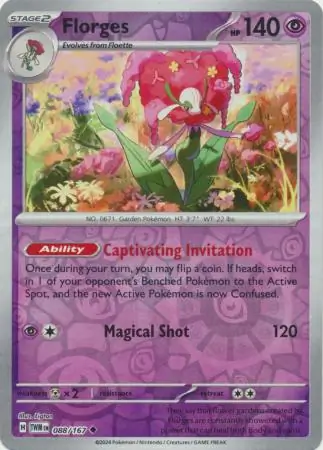 Florges, catalogue front