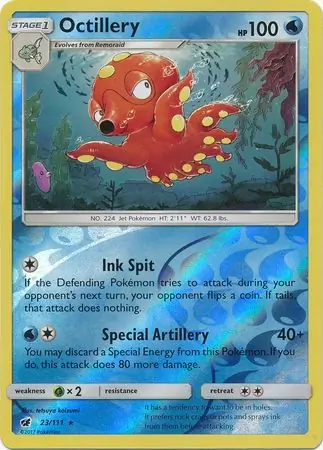 Octillery, catalogue front