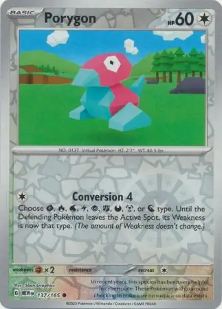 Porygon, catalogue front
