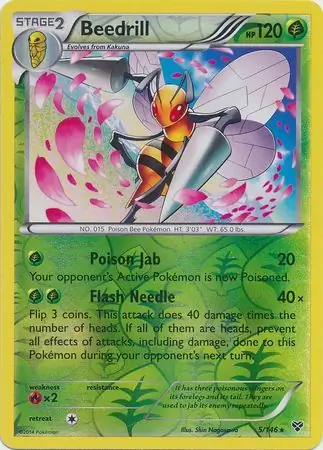 Beedrill, catalogue front