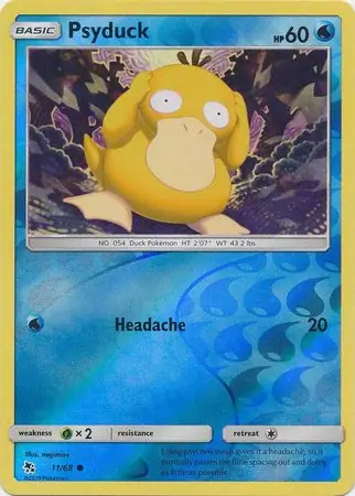 Psyduck, catalogue front