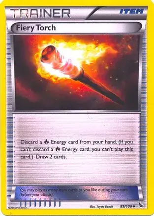 Fiery Torch, catalogue front