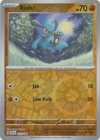 Riolu, catalogue front