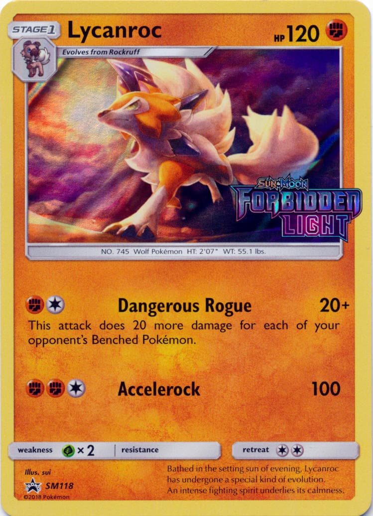 Lycanroc, catalogue front